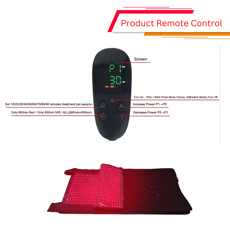 Red Infrared Light Therapy Sleeping Bag Full Body Blanket for Whole Body, 5050SMD LED 660nm Red Light Therapy Sleep Bag 850nm Near Infrared Light Therapy Devices for Pain Relief and Better Sleep
