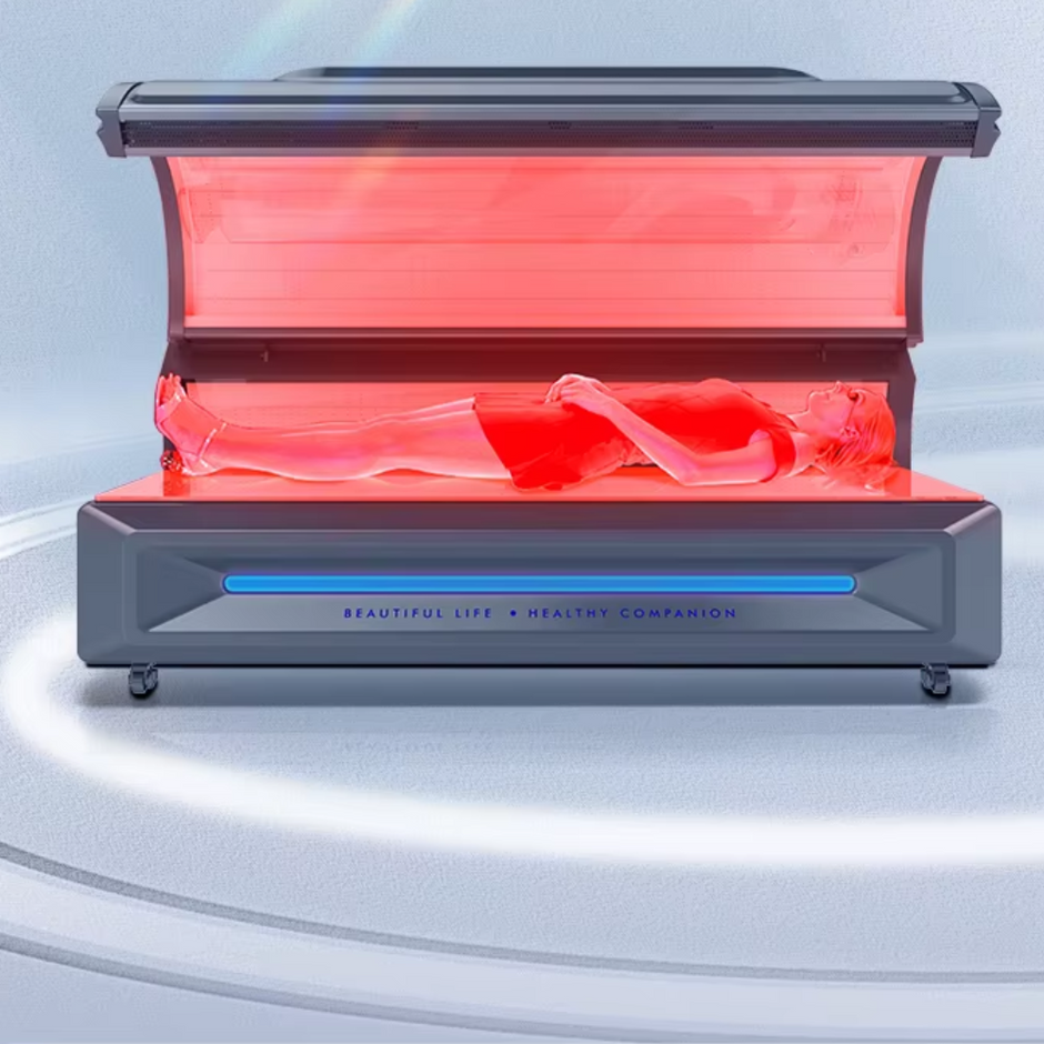 Valenluma Red Light Near Infrared Therapy Bed 630nm 660nm 810nm 850nm 940nm LED  for Pain Relief Wound Healing