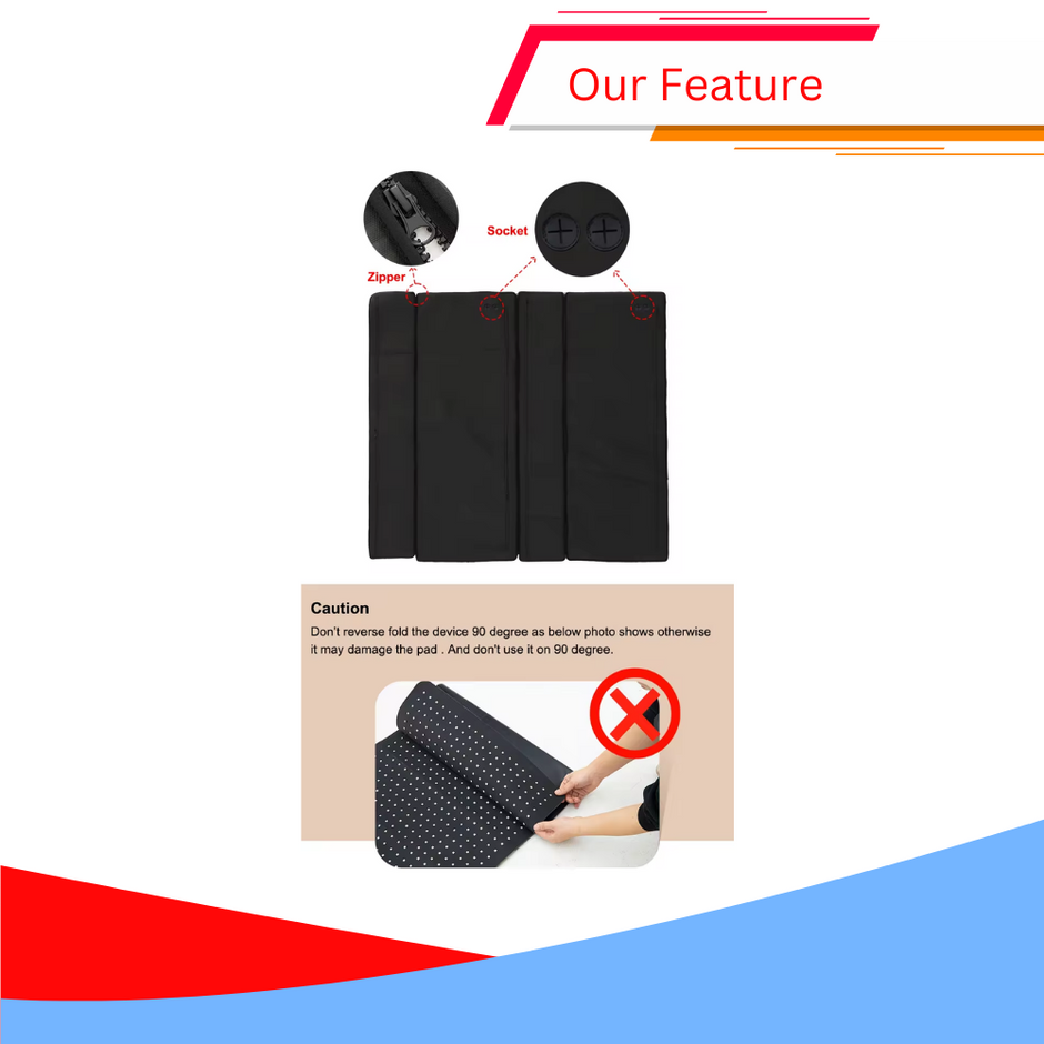 Red Infrared Light Therapy Sleeping Bag Full Body Blanket for Whole Body, 5050SMD LED 660nm Red Light Therapy Sleep Bag 850nm Near Infrared Light Therapy Devices for Pain Relief and Better Sleep