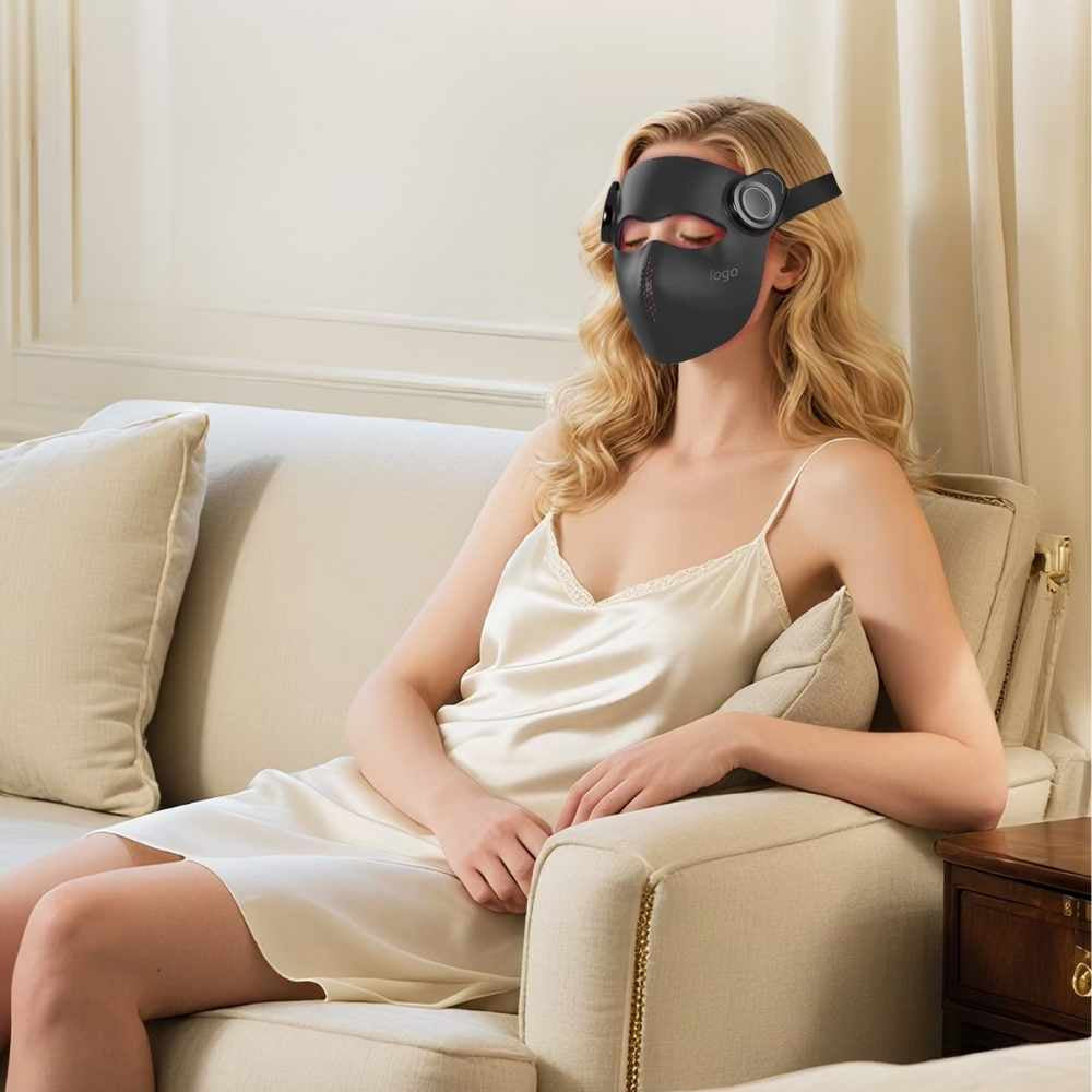 Valenluma 3D Laser Red Light Face Mask with AI Voice Control