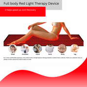 Red Light Mat Full Body LED 660nm Red Light Therapy Mat 850nm Near Infrared Light Therapy Devices Large Pads for Whole Full Body Pain Relief With  1280pcs red light therapy mat full body