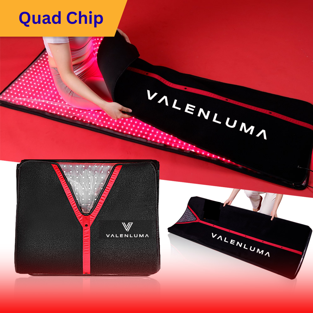 Red Light Therapy Sleeping Bag Full Body Blanket Tri Chip  660 850 Spectrum Full Body Infrared therapy with a light density of 170 mW/cm².Sleeping Bag Infrared Therapy Lamp Sleeping Bag Cover Red Light Therapy Blanket size 63x 24 Inch for pain relief