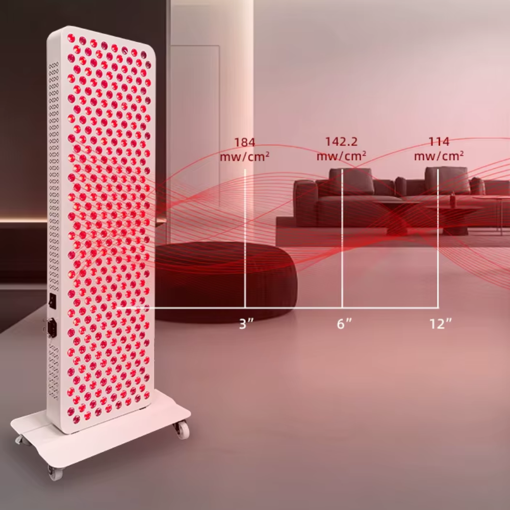 Valenluma Force Revive Series 7 Wavelength Full Body Red Light Therapy Panel with Stand  1500W Infrared Beauty & Recovery Light for Home, Clinic & Commercial Use