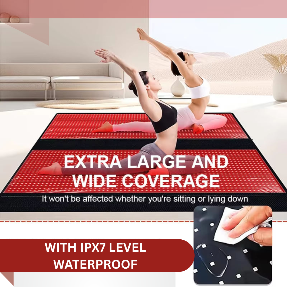 Red Infrared Light Therapy Sleeping Bag Blanket for Whole Body, 5050SMD LED 660nm Red Light Therapy Mat Sleep Bag 850nm Near Infrared Light Therapy Devices for Pain Relief and Better Sleep