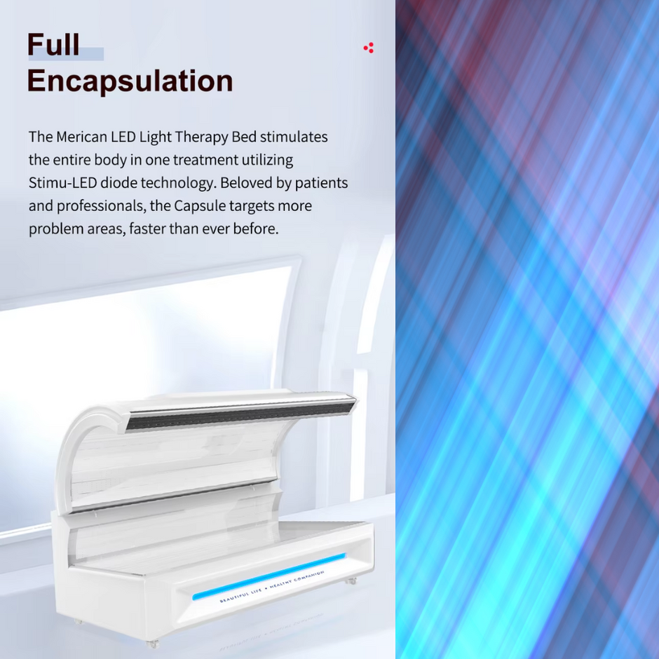 Valenluma Red Light Near Infrared Therapy Bed 630nm 660nm 810nm 850nm 940nm LED  for Pain Relief Wound Healing