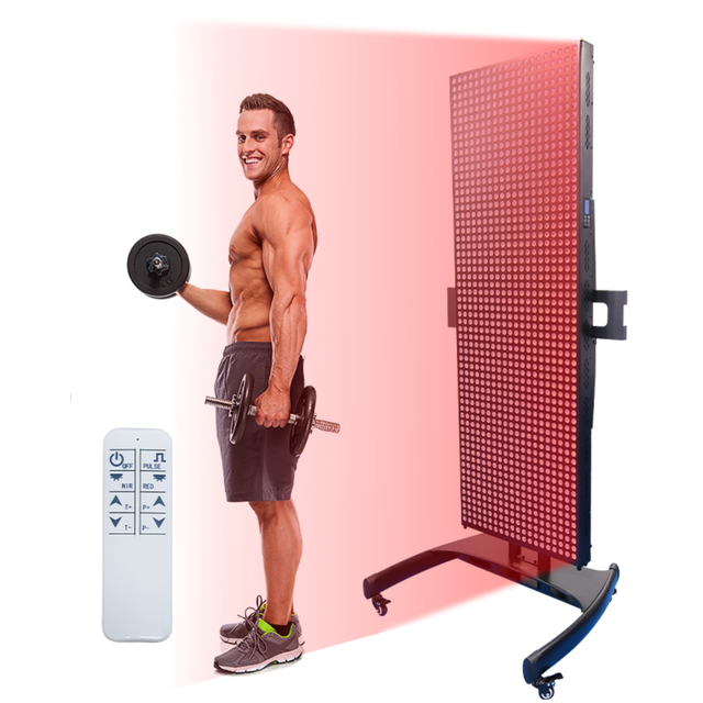 Valenluma Force Titan Series 6000W Infrared Large Red Light Therapy Panel – Full Body LED 1200 Pcs with  Stand