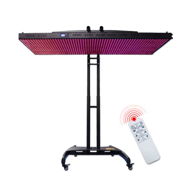 6000W Infrared Large Red Light Therapy Panel – Full Body LED Device with Electric Stand