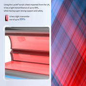 Valenluma Red Light Near Infrared Therapy Bed 630nm 660nm 810nm 850nm 940nm LED  for Pain Relief Wound Healing