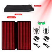 Red Infrared Light Therapy Sleeping Bag Blanket for Whole Body, 5050SMD LED 660nm Red Light Therapy Mat Sleep Bag 850nm Near Infrared Light Therapy Devices for Pain Relief and Better Sleep size 160x60 CM