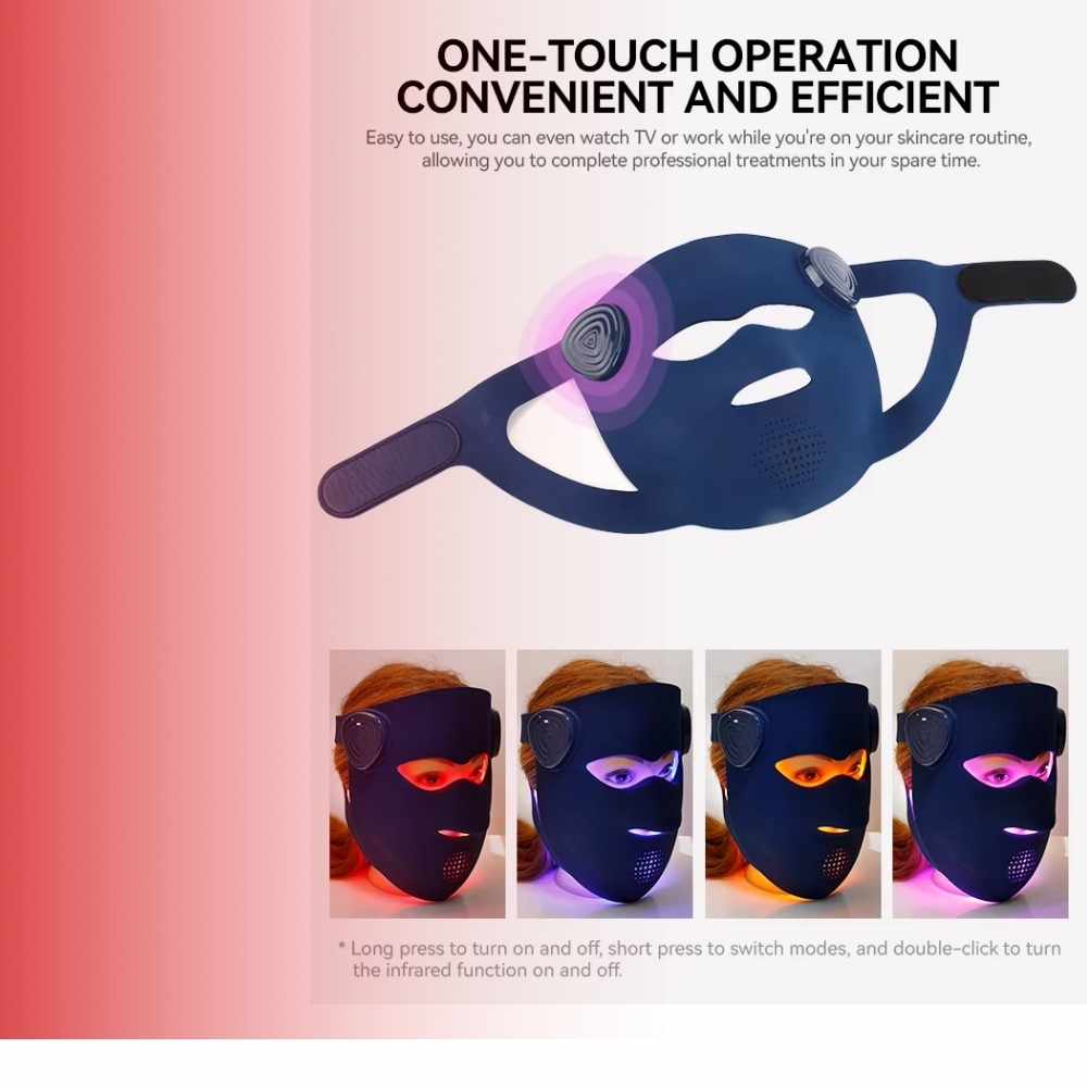 Valenluma 3D Laser Red Light Face Mask with AI Voice Control