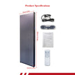6000W Infrared Large Red Light Therapy Panel – Full Body LED Device with Electric Stand