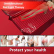 Red Infrared Light Therapy Sleeping Bag Full Body Blanket for Whole Body, 5050SMD LED 660nm Red Light Therapy Sleep Bag 850nm Near Infrared Light Therapy Devices for Pain Relief and Better Sleep