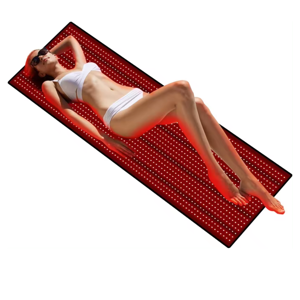 Red Light Mat Full Body LED 660nm Red Light Therapy Mat 850nm Near Infrared Light Therapy Devices Large Pads for Whole Full Body Pain Relief With  1280pcs red light therapy mat full body