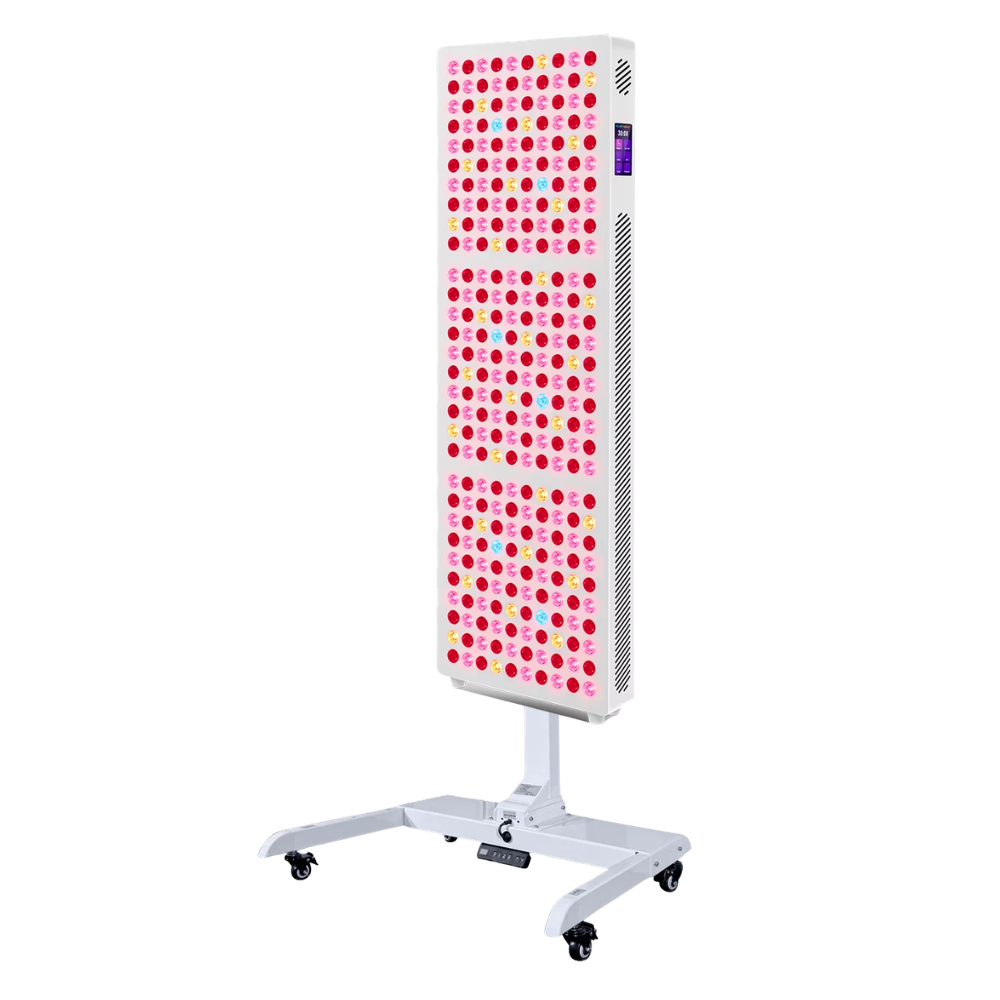 Valenluma Zenith Tero Series 1500W 7 Wavelength Full Body Red Light Therapy Panel with Stand  1500W Infrared Beauty & Recovery Light for Home, Clinic & Commercial Use