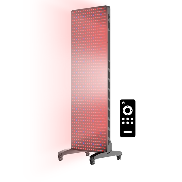 Valenluma Core Signature Elite 1500W Actual Power Consumption Red Light Therapy Panel with Electric Stand – 960 Pcs High Irradiance Infrared Therapy for Fitness & Recovery