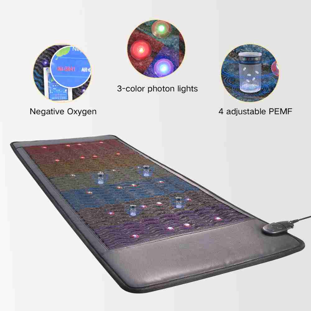 PEMF Photon Amethyst Crystal Photon Healing Chakra Far Infrared PEMF Mat