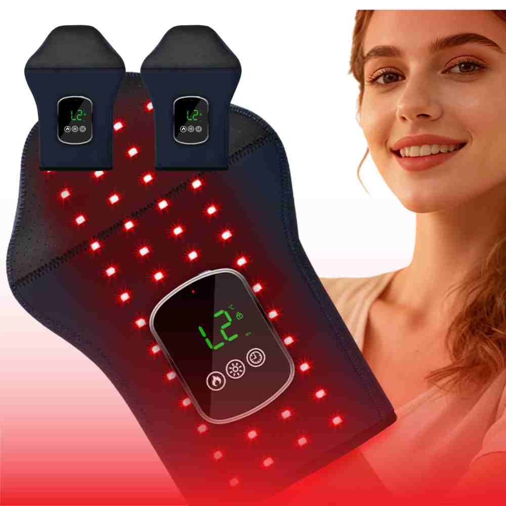 Pack of 2 Cordless Red Light Therapy Hand Gloves for Wristband Hand Pain Relief