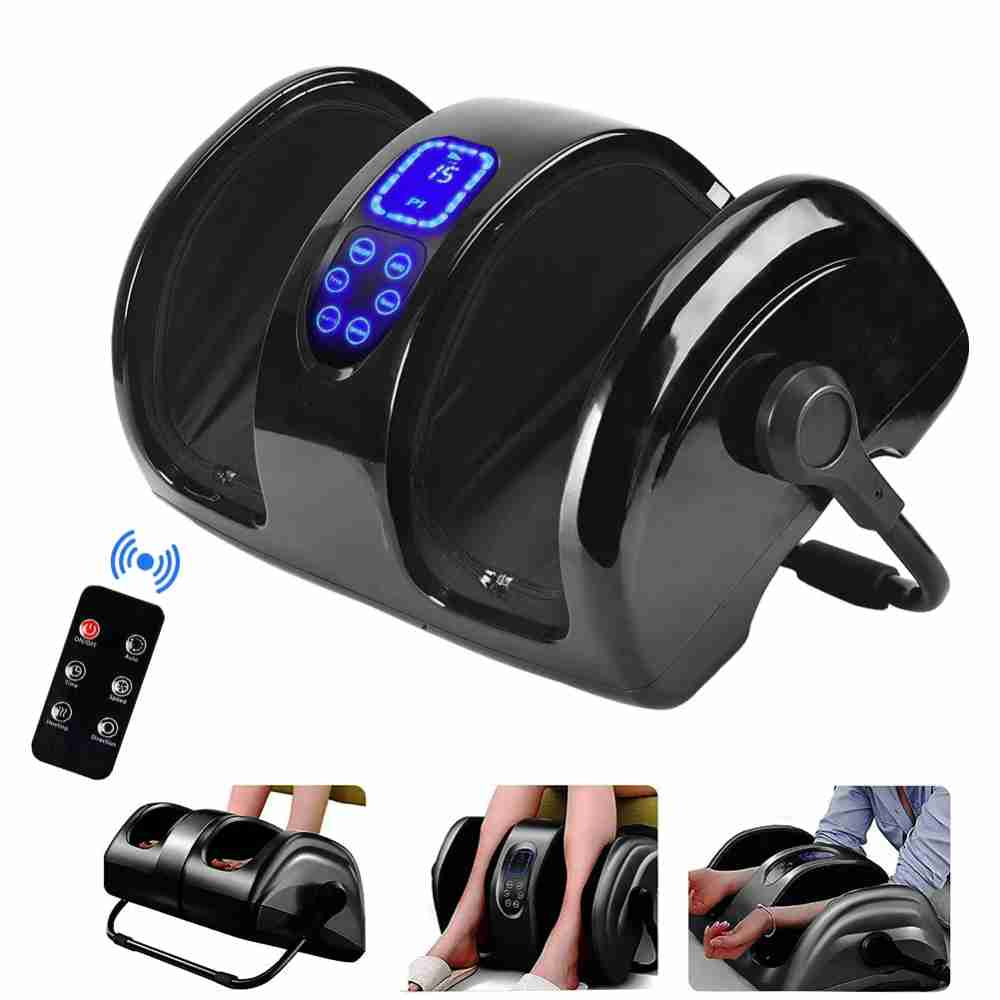 Wireless Shiatsu Foot and Calf Massager with Remote Control