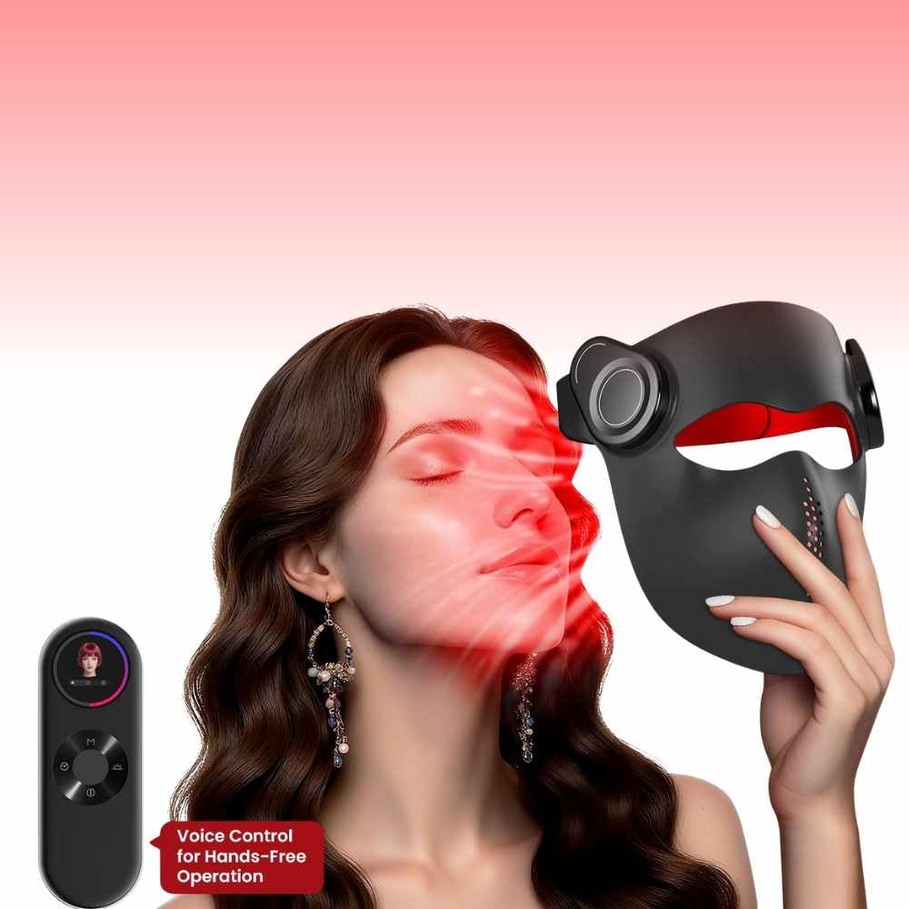 Valenluma 3D Laser Red Light Face Mask with AI Voice Control