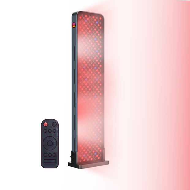 Valenluma Core Apex Series  360 LED Full Body Red Light Therapy Panel with Electric or Manual Stand, 7 Wavelength Near Infrared &amp; 1064nm Infrared Recovery System