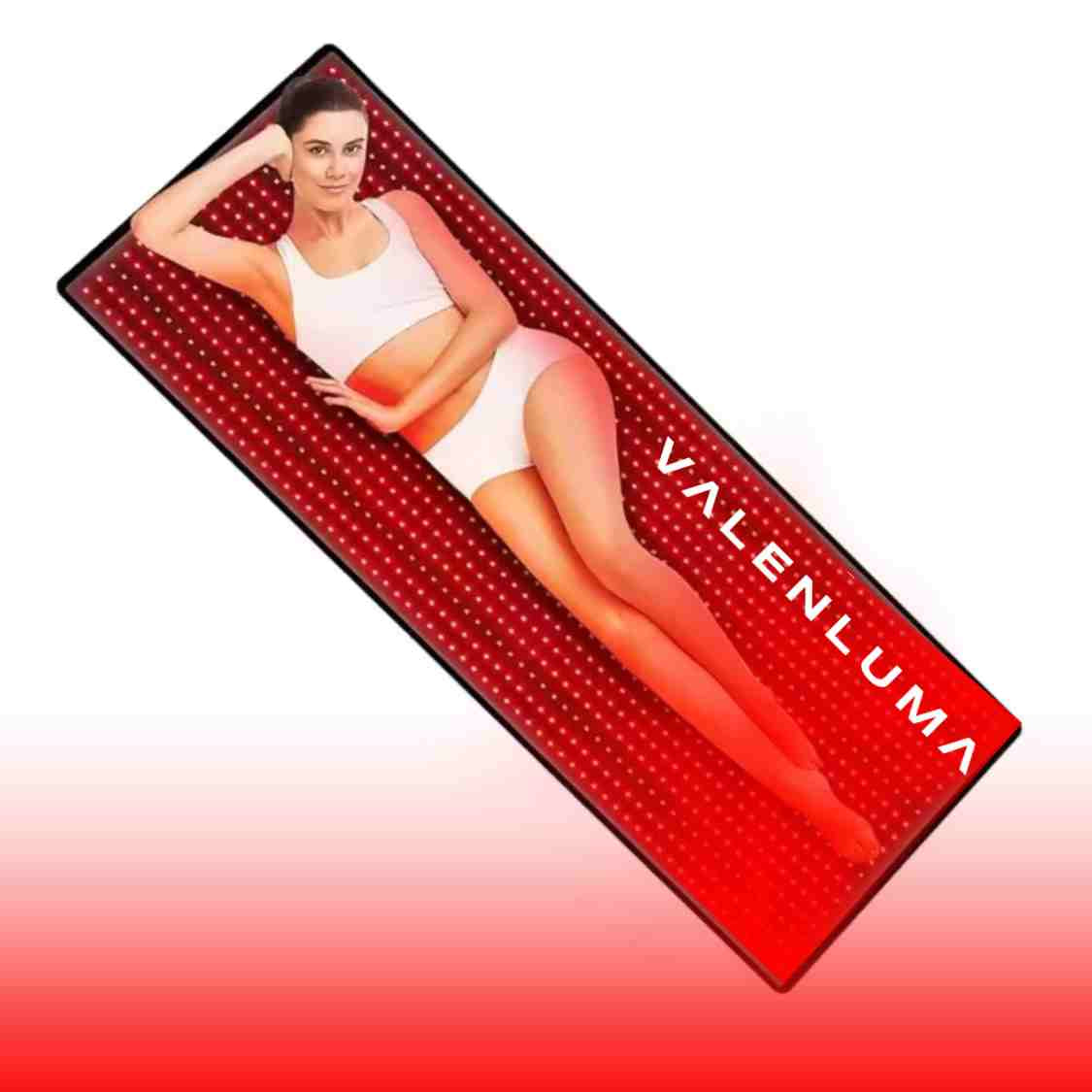 Higher Dose Red Light Mat Full Body LED 660nm Red Light Therapy Mat LED 3840 Pcs 1280pcs red light (660 nm) and 2560pcs invisible infrared lights Near Infrared Light Therapy Devices for Whole Full Body Pain Relief