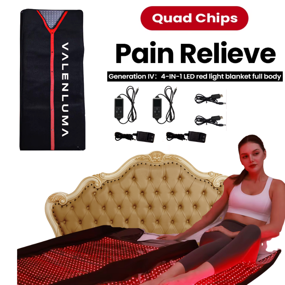 Red Light Therapy Sleeping Bag Full Body Blanket Tri Chip  660 850 Spectrum Full Body Infrared therapy with a light density of 170 mW/cm².Sleeping Bag Infrared Therapy Lamp Sleeping Bag Cover Red Light Therapy Blanket size 63x 24 Inch for pain relief