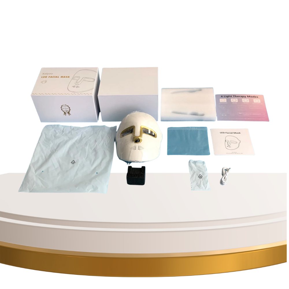 Wireless LED PDT Light Therapy Mask – Anti-Aging & Rejuvenation
