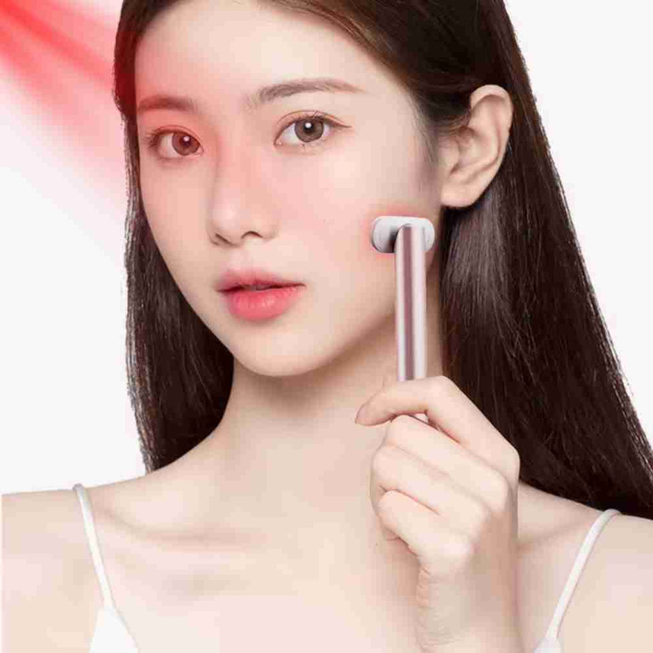 Valenluma Red Light Anti Aging 4 in 1 high frequency electrotherapy facial eye wand