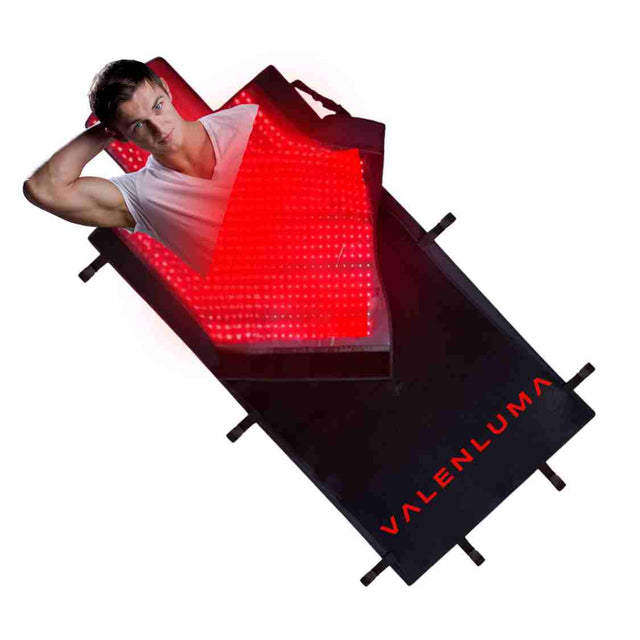 Infrared Light Therapy Sleeping Bag Full Body Blanket Collagen Production Medical-Grade TPU Red Light Therapy Mat for Full Body Pain Relief, 160x70 CM Dual Wavelength Infrared Red Light Blanket with 2520 LEDs for Home Use