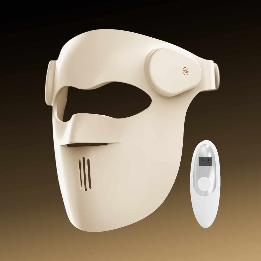 Valenluma Laser Red Light Therapy LED Face Mask 3D LCD Remote NIR Laser 1070nm  Anti-aging