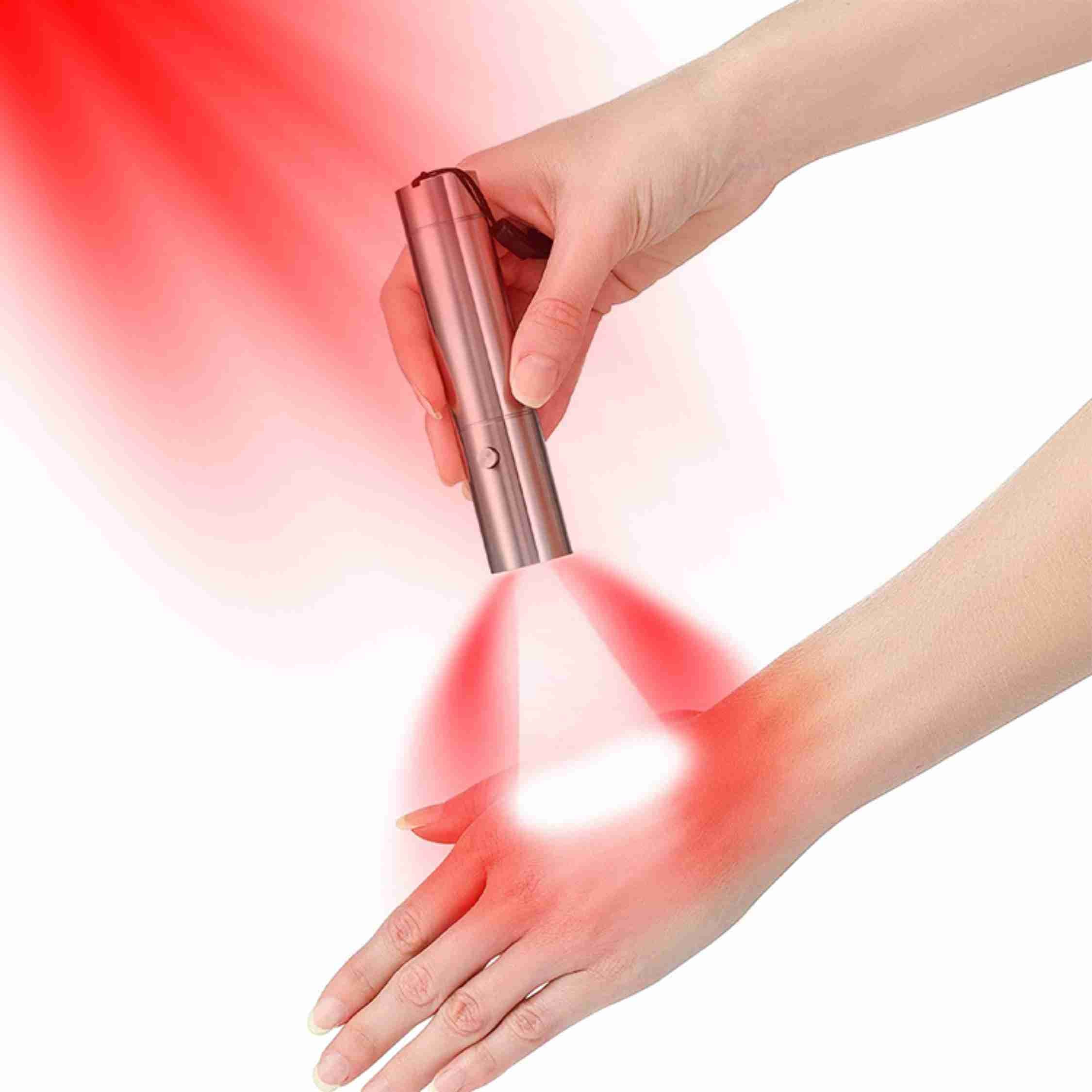 Red Light Therapy Torch 5 Wavelength Led  Powerful for Hands & Personal Care