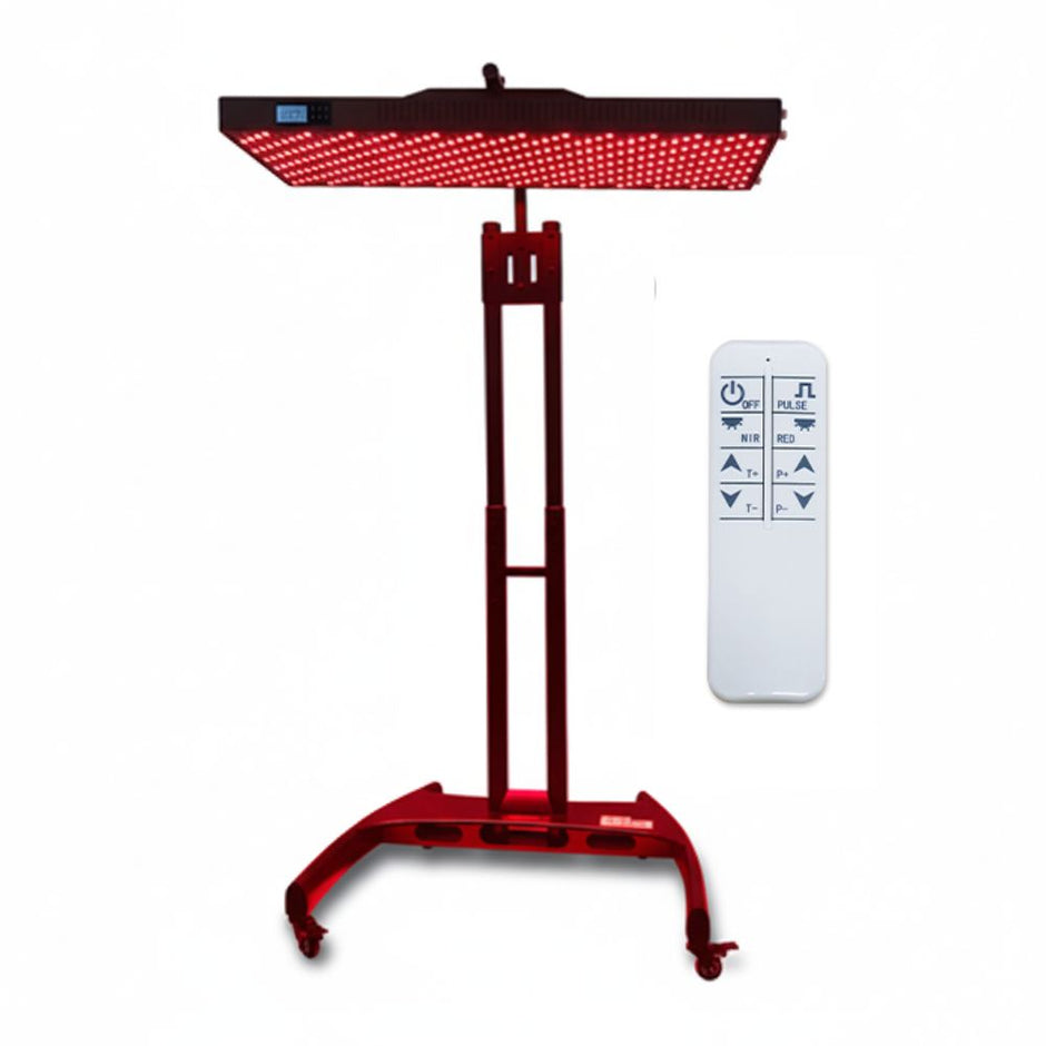 6000W Infrared Large Red Light Therapy Panel – Full Body LED Device with Electric Stand