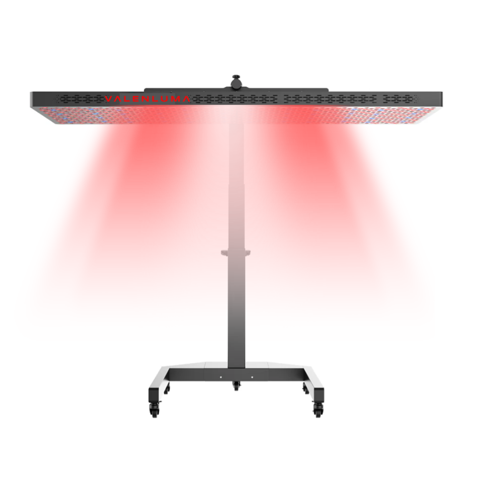 Valenluma Core Signature Elite 1500W Actual Power Consumption Red Light Therapy Panel with Electric Stand – 960 Pcs High Irradiance Infrared Therapy for Fitness & Recovery