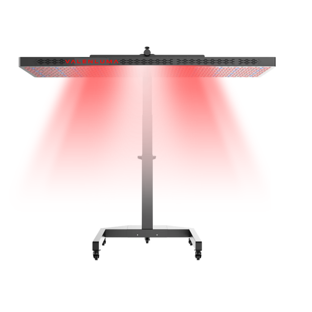 Valenluma Core Signature Elite 1500W Actual Power Consumption Red Light Therapy Panel with Electric Stand – 960 Pcs High Irradiance Infrared Therapy for Fitness & Recovery