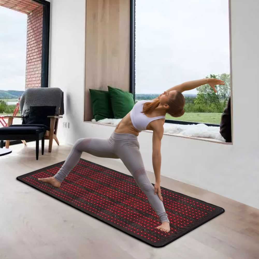 Valenluma Redlight  Therapy Full Body Mat 660 850nm 180x60 CM  Large Size Dual spectrum Technology 1120 Pcs Total 3360 Bulbs