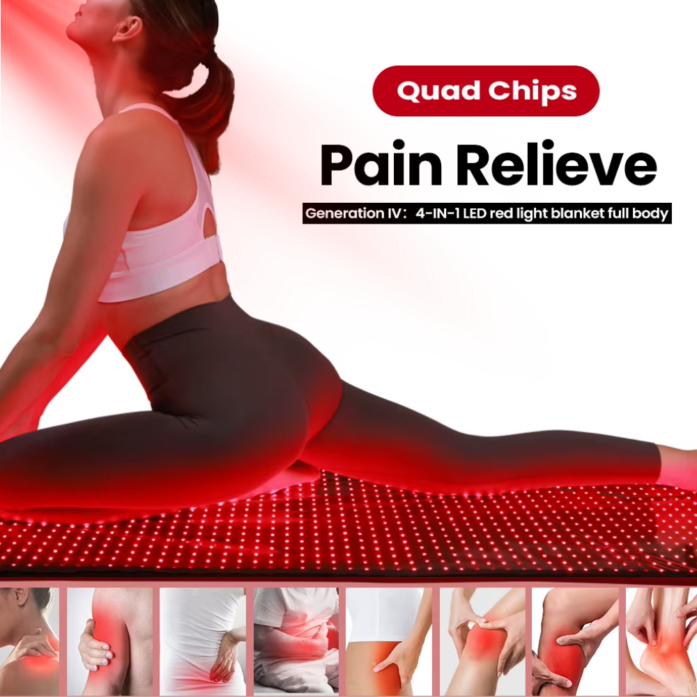 Red Light Therapy Sleeping Bag Tri Chip  660 850 Spectrum High Performance 360 Full Body Infrared therapy with a light density of 170 mW/cm².Sleeping Bag Infrared Therapy Lamp Sleeping Bag Cover Red Light Therapy Blanket size 180x90x20 CM