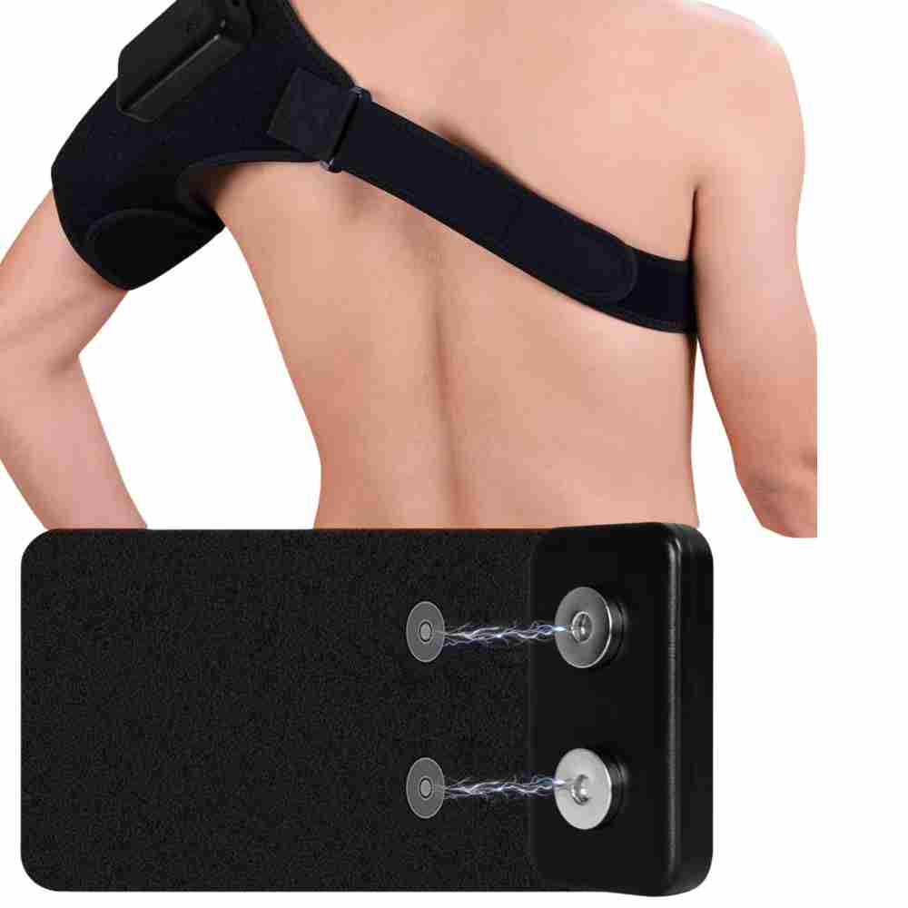 Near Infrared Red Light Therapy Shoulder Wearable LED Light 60 Pcs with Built in Power Bank 2500 mAh Pain Relief
