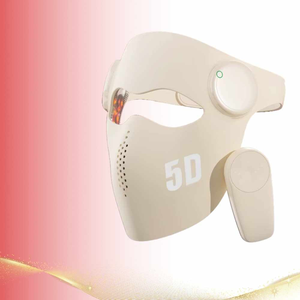 Valenluma Latest Technology 5D Laser Red Light Therapy Face Mask Infrared  Light With Wireless Control