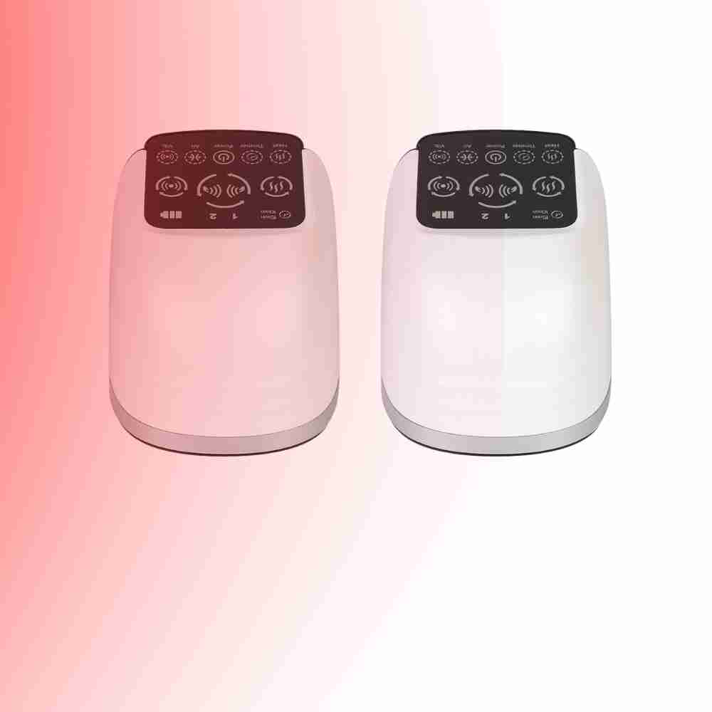 Pack of 2 of Red Light Therapy Smart Electric Cordless Knee Massager Heated Joint Pain