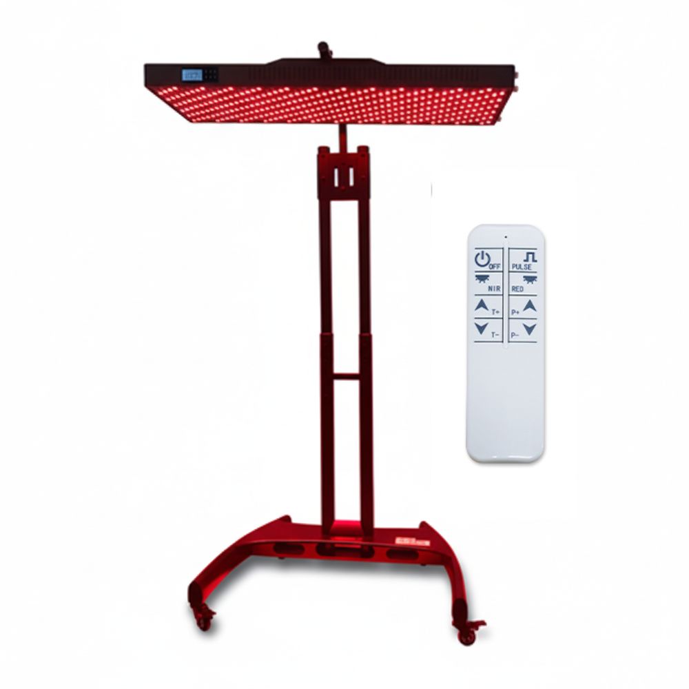 Red Light Therapy Panel High Dose Standing PDT Light Therapy Pain Relief Led 600 Pcs Infrared Red Light Therapy 3000W Full Body Wellness Therapy