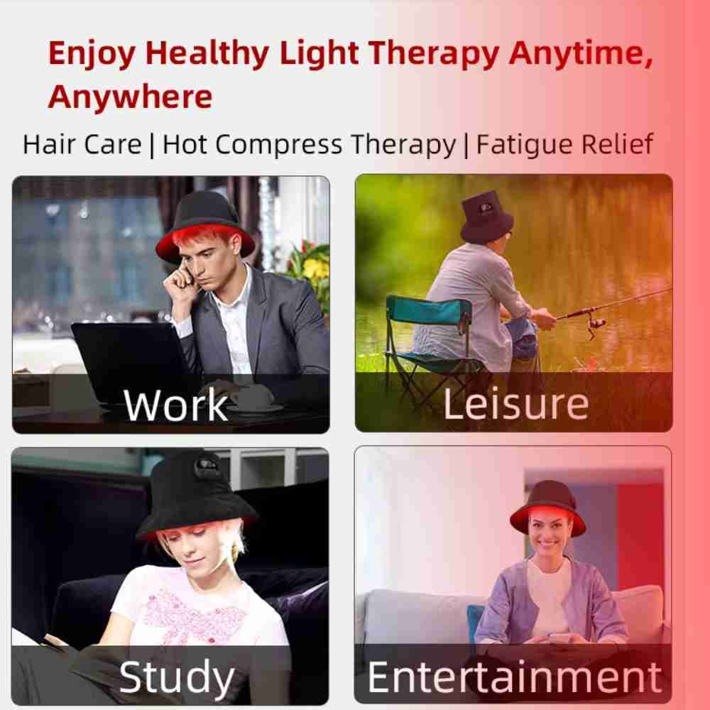 Red Light Therapy Hair Growth Cap  Laser  Hair Loss Treatment LLLT Hair Growth Technology