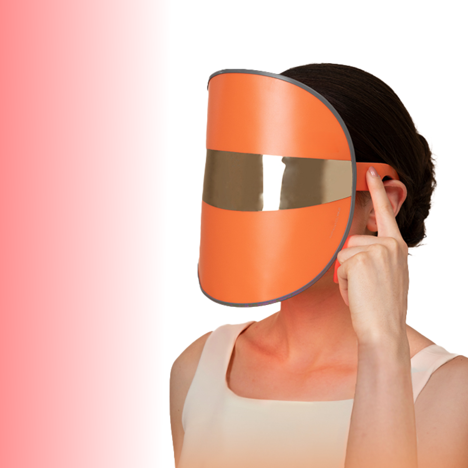 Valenluma Ultralight 3-Color LED Light Therapy Face Mask Ergonomic Design for Home Use