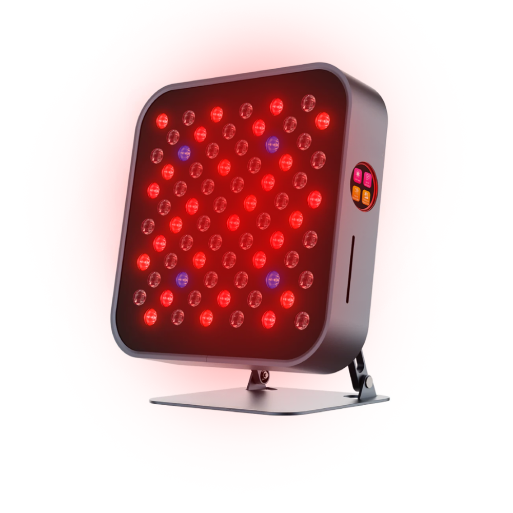 Valenluma Core Supreme Mini Red Light Therapy Min Panel 72 LED Full Spectrum Red & Near Infrared Light with Touchscreen, Remote Control & 7 Wavelength Technology for Targeted Home Wellness