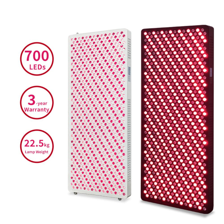 6000W Infrared Large Red Light Therapy Panel – Full Body LED Device with Electric Stand