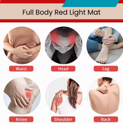 Red Light Mat Full Body LED 660nm Red Light Therapy Mat 850nm Near Infrared Light Therapy Devices Large Pads for Whole Full Body Pain Relief With  1280pcs red light therapy mat full body