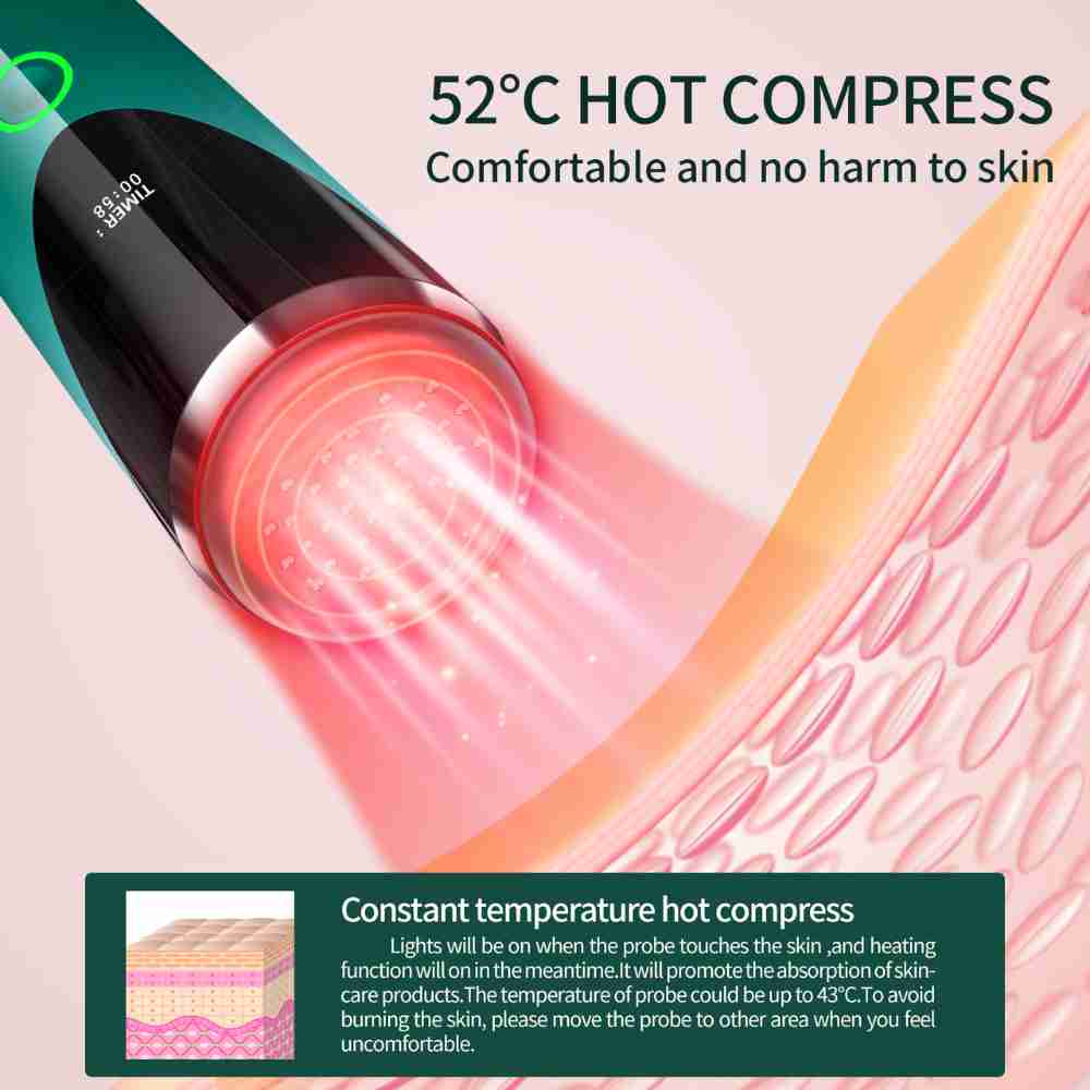 LED Light Photon Therapy Anti-Wrinkle Facial Wand Lift Skin Rejuvenation