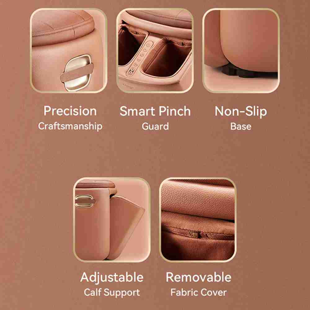 Infrared Physiotherapy  Reflexology Smart Leg Foot Massager Stool  Air Compression Mode