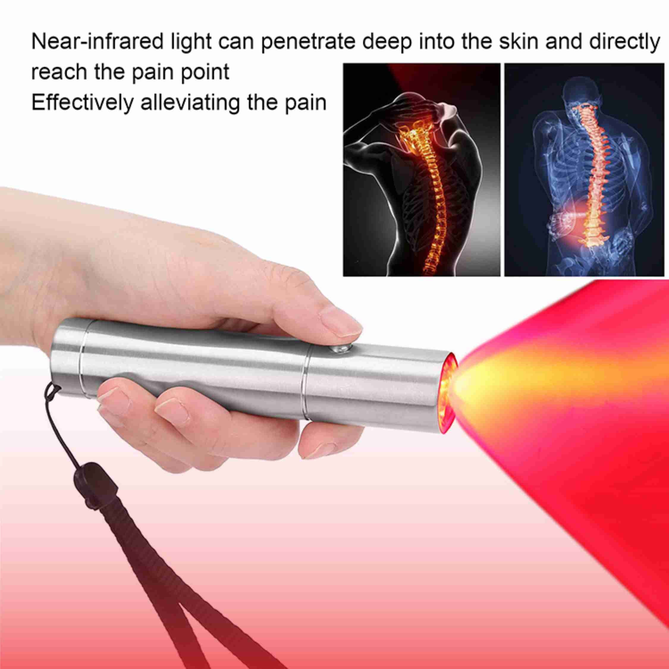 Red Light Therapy Torch 5 Wavelength Led  Powerful for Hands & Personal Care