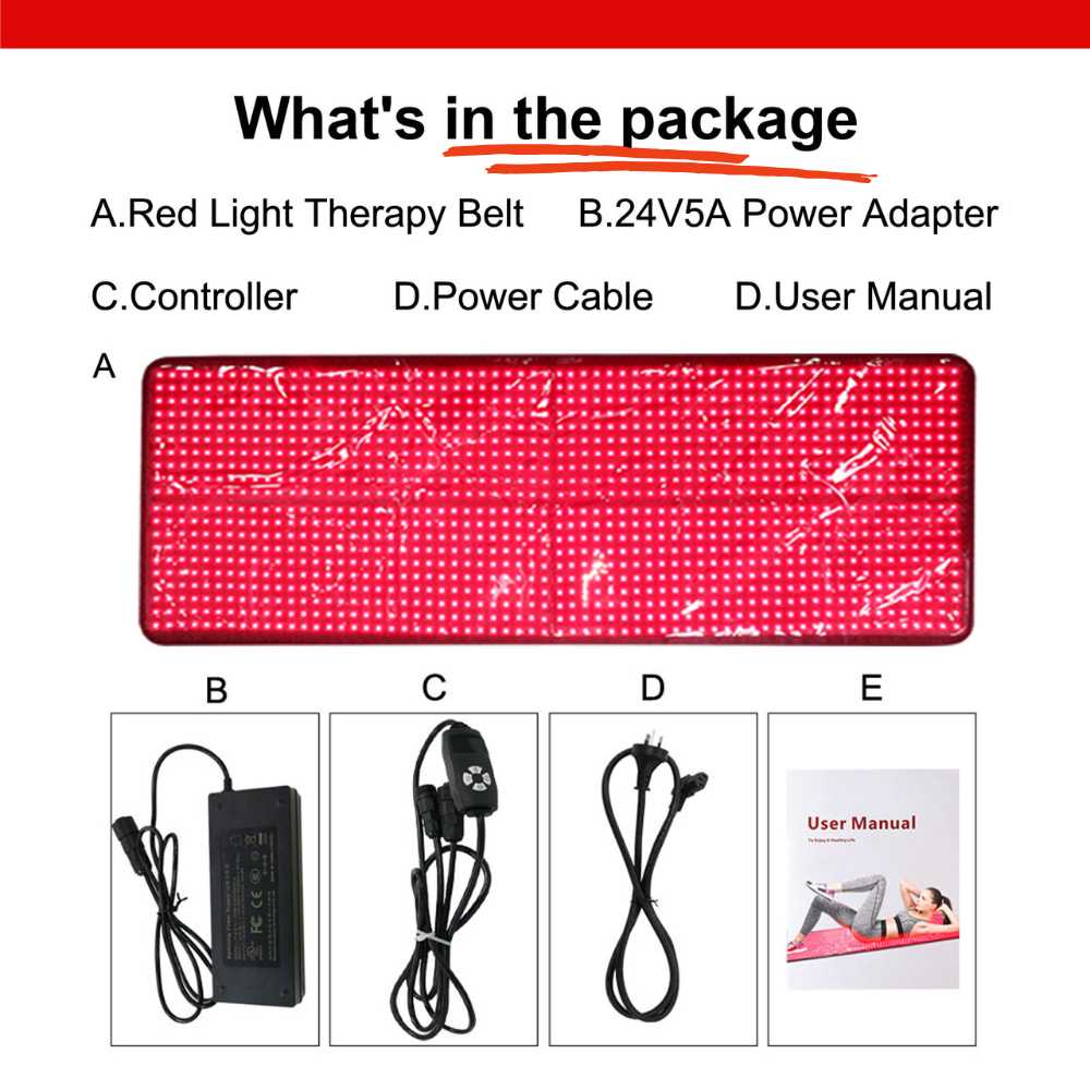 Red Light Therapy Mat Full Body Quad  Chips 1280pcs 5050 LED 660nm 850nm Pain Relief Red Light Therapy Mat  High Spectrum