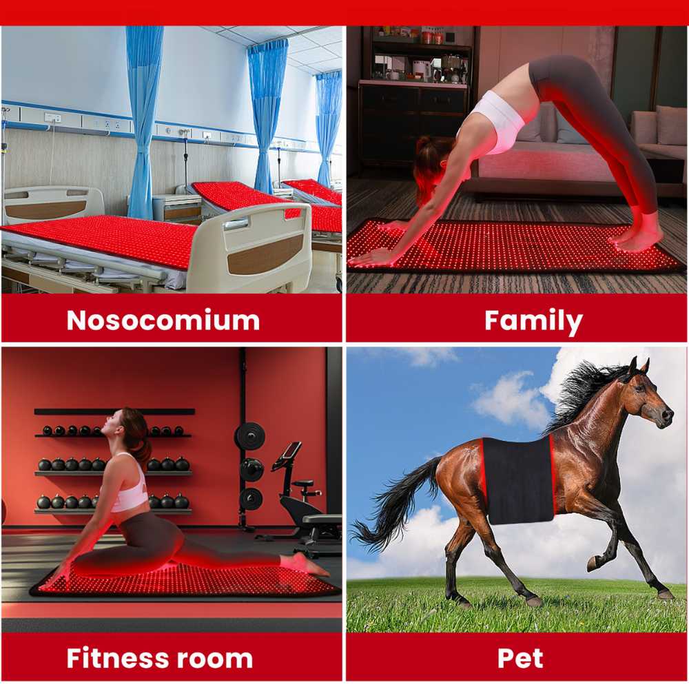 Valenluma  Infrared Red Light Therapy Full Body Mat 1280 PCS 4 in 1 LED Technology  Quad Chip Light Therapy for Pain Relief